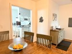 Easy flow from kitchen to dining - perfect for shared meals.